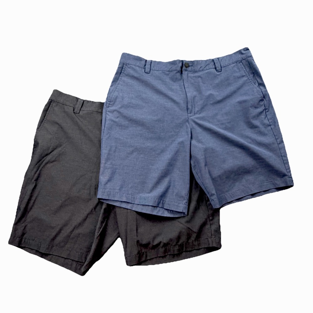 Banana Republic Men's Shorts Bundle 40 Blue Black Stretch Chino Lot 2